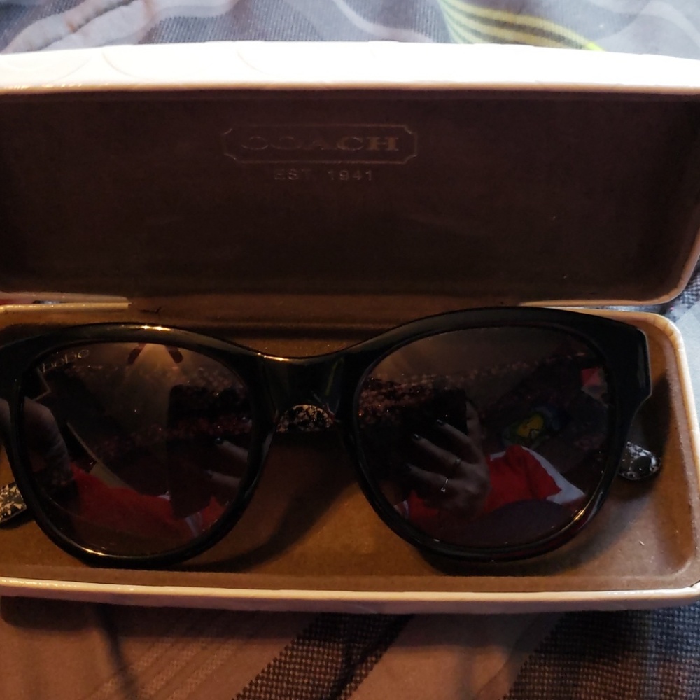 Coach sunglasses and case